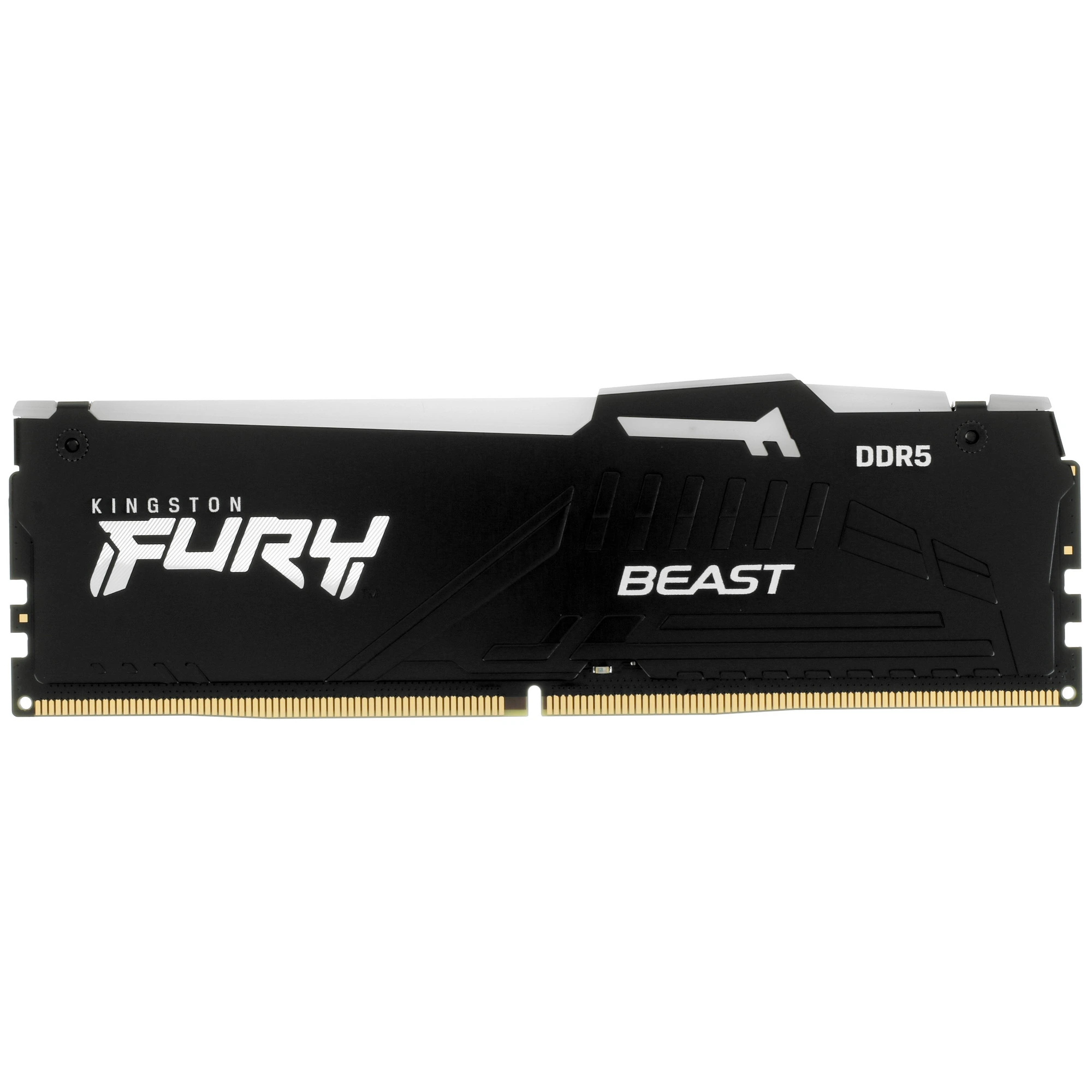 Модуль памяти DDR5 16Gb 5600MHz Kingston FURY Beast Black RGB EXPO CL36