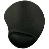 Коврик для мыши BURO [BU-GEL] гелевый, 230x205x25мм, черный