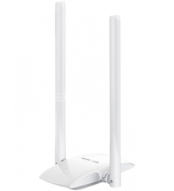 Сетевая карта USB2.0 Mercusys MW300UH N300 (802.11n, до 300Mbps, 2.4GHz, 2*антенны)