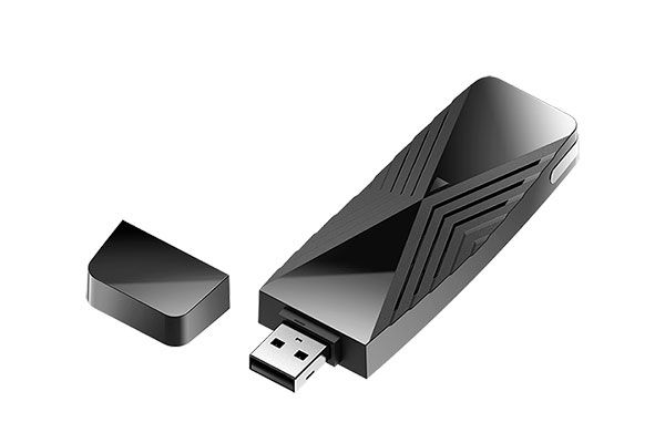 Сетевая карта USB3.0 D-Link DWA-X1850 (802.11ax, до 574/1200Mbps, 2.4/5GHz)