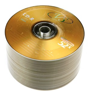 Диск CD-R 700 Mb VS 52x Cake Box (50шт.)