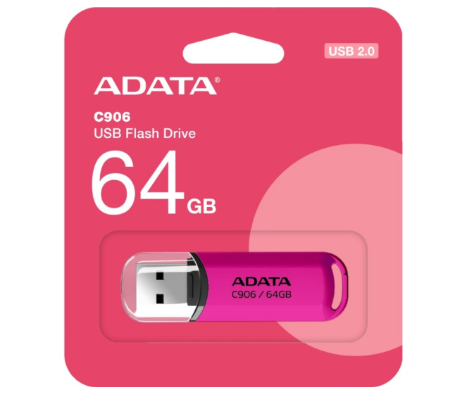 Флешка 64Gb ADATA C906 USB2.0 фиолетовый