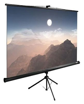 Экран для проектора Cactus 180x180см TriExpert CS-PSTE-180x180-BK 1:1 напольный рулонный черный