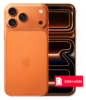 Смартфон Apple iPhone 17 Pro Max 2Tb Cosmic Orange (оранжевый)