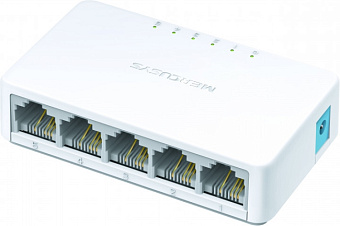 Коммутатор 5 port Mercusys MS105 100 Мбит/сек