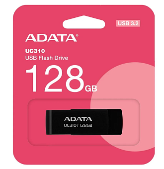 Флешка 128Gb ADATA UC310, USB3.2, черный