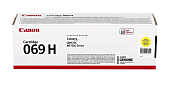 Картридж лазерный Canon 069HY для Canon MF752Cdw/MF754Cdw, LBP673Cdw желтый