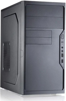 Корпус Foxline FL-733-FZ450R USB2.0 450W mATX чёрный