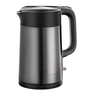 Чайник Panasonic NC-CWK51 1.7л. 1500Вт нержавеющая сталь/черный корпус