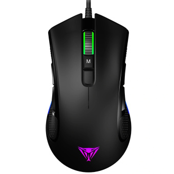 Мышь проводная Patriot Viper V550 RGB USB Black