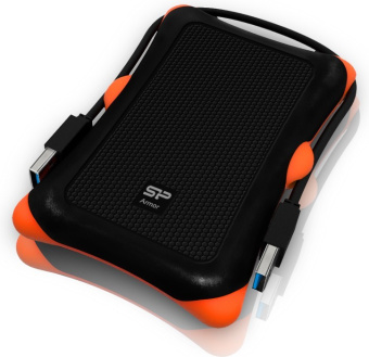 Внешний жесткий диск 2Tb Silicon Power Armor A30 2.5" USB3.0 черный (SP020TBPHDA30S3K)