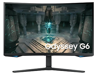 Монитор 31.5" Samsung Odyssey G6 (VA 2560x1440 240Hz DP) черный