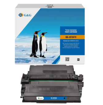 Картридж лазерный GG-CF287X G&G Тонер картридж для HP LaserJet Enrterprise M501/506 x/n/dn MFP M527z/f/dn