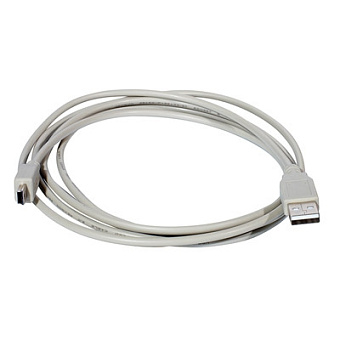 Кабель USB2.0 Am < - > miniBm  1.8м