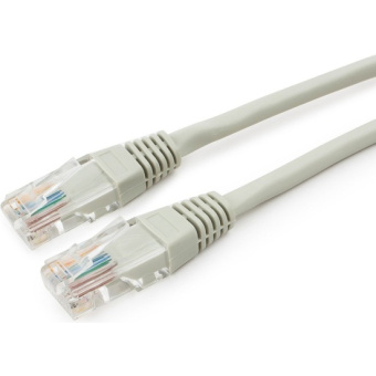 Кабель патч-корд Patch cord кат.5e, медный 30.0м, серый