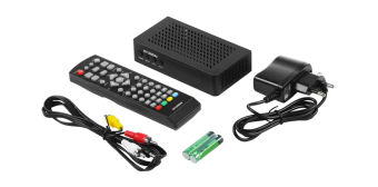 Тюнер TV Hyundai H-DVB240 DVB-T2, черный