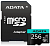 Карта памяти microSD 256Gb ADATA Premier Pro Series microSDXC Class 10 UHS-I U3 V30S (SD адаптер)