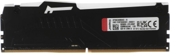 Модуль памяти DDR5 16Gb 5600MHz Kingston FURY Beast Black RGB XMP CL40 (Kit of 2)