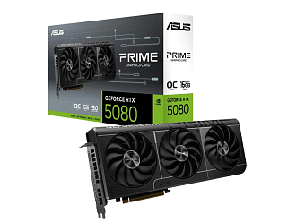 Видеокарта 16Gb ASUS PRIME-RTX5080-O16G (RTX5080) GDDR7 256bit HDMI DP