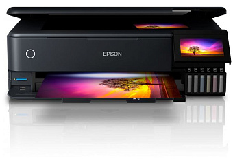 МФУ EPSON L8180 A3 СНПЧ цветной Wi-Fi черный