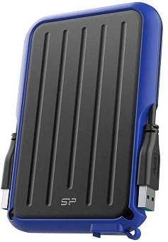 Внешний жесткий диск 2Tb Silicon Power Armor A66 2.5" USB3.0 черный/синий
