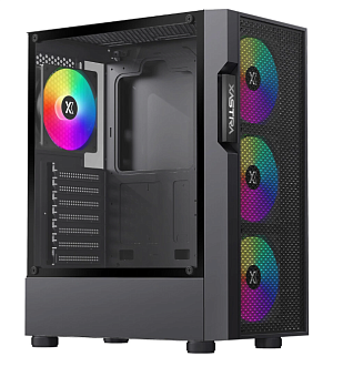 Корпус XASTRA A302 FRGB ATX чёрный