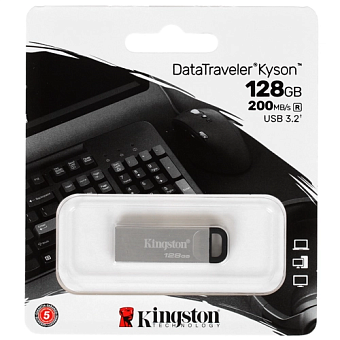 Флешка 128Gb Kingston DataTraveler Kyson USB 3.1