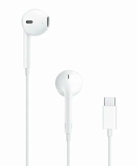 Наушники проводные Apple EarPods with USB-C Connector (MTJY3FE/A | MYQY3FE/A)