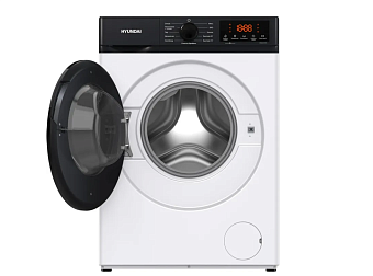 Стиральная машина Hyundai WME8215 класс: A загр.фронтальная макс.:8кг белый инвертор