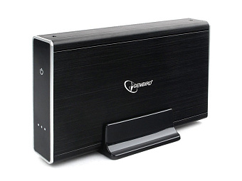 Внешний контейнер USB3.0 -> SATA 3.5", Gembird EE3-U3S-80, алюминий, чёрный