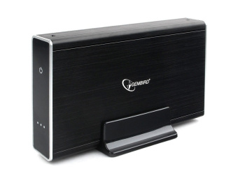 Внешний контейнер USB3.0 -> SATA 3.5", Gembird EE3-U3S-80, алюминий, чёрный