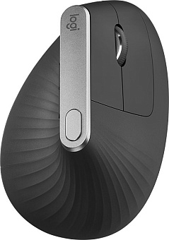Мышь беспроводная Logitech MX Vertical черный (вертикальная)