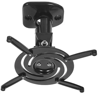 Крепление для проектора Cactus CS-VM-PR01-BK потолочный поворот и наклон черный