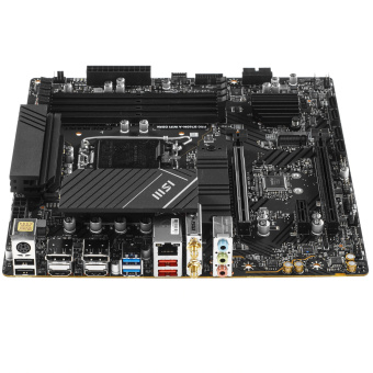 Материнская плата Socket-1700 MSI PRO B760M-A WIFI DDR4 (B760) 4xDDR4 M.2 HDMI DP mATX