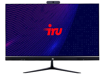 Моноблок IRU Агат 313 i3 10100/8G/256 SSD/Intel HD/23.8"FHD/DOS/черный
