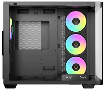 Корпус Ocypus Iota C70 BK Curve 4ARGB ATX Black