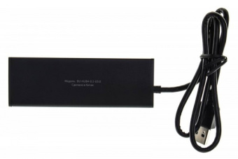 Концентратор USB-A - 4-port USB3.0, BURO BU-HUB4-0.5-U3.0, черный