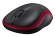 Мышь беспроводная Logitech M185 Wireless темно-красный