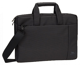 Сумка для ноутбука 15" Riva 8231 полиэстер, чёрная