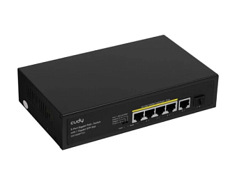 Коммутатор 5 port Cudy GS1005PTS1 1000 Мбит/с 4*PoE