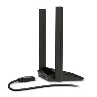 Сетевая карта USB3.0 TP-Link Archer T4U PLUS (802.11ac, до 1300Mbps, 2.4GHz, 5GHz, 2 антенны)