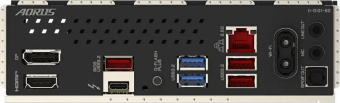 Материнская плата Socket-1851 Gigabyte Z890I AORUS ULTRA (Z890) 4*DDR5 Thunderbolt HDMI DP USB-C min