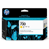 Картридж струйный HP 730 (P2V70A) для HP DJ T1700 желтый