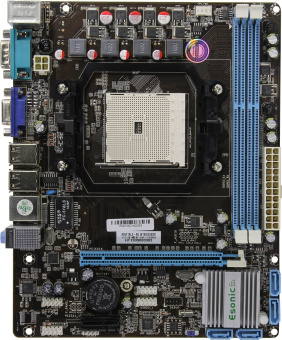 Материнская плата Socket FM1 Esonic A55F1AL2 (A55) 2*DDR3 1*PCI-Ex1 1*PCI-Ex16 4*SATA VGA COM mATX