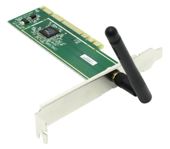 Сетевая карта PCI D-Link DWA-525/A1A (802.11b/g/n, 11/54/150Mbps, 2.4GHz)