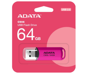 Флешка 64Gb ADATA C906 USB2.0 фиолетовый