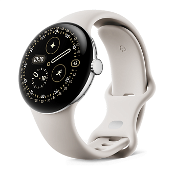 Смарт-часы Google Pixel Watch 4 41mm Wi-Fi Porcelain  (фарфоровый)