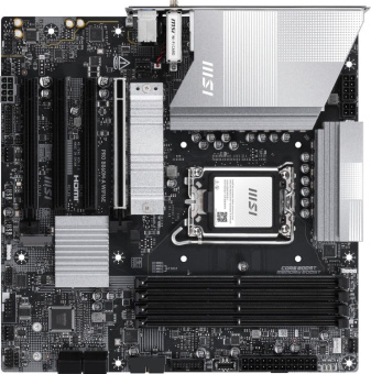 Материнская плата Socket-1851 MSI PRO B860M-A WIFI6E (B860) 4*DDR5 HDMI DP mATX