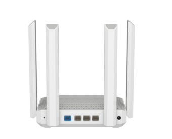 Wi-Fi роутер Netcraze Sprinter AX3000 1000 Мбит/с белый