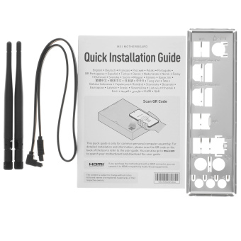 Материнская плата Socket-1700 MSI PRO B760M-A WIFI DDR4 (B760) 4xDDR4 M.2 HDMI DP mATX